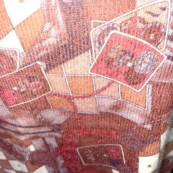 Minali Angora Blend Tunic Sweater Womens Size Large L Vintage Pink Made In Korea - Picture 11 of 13